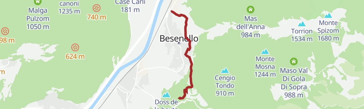Route map: To The Tower 2026 | Walking route